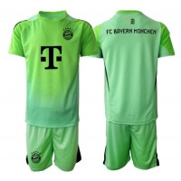 Camiseta Bayern Munich Portero Primera Equipación para niños 2025-26 manga corta (+ pantalones cortos)